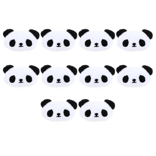 FOMIYES 30 Stk Panda-Haarnadel Baby-Geschenk kawaii haarspangen Geschenke entzückende Haarspangen Tierhaarspangen Taschen Kopfbedeckung Zubehör Brosche Kind Haarschmuck Bügeleisen Weiß von FOMIYES