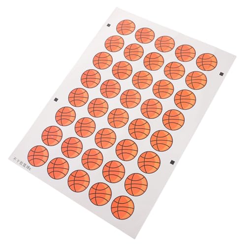 FOMIYES Basketball Temporäre Tattoos Aufkleber Sport Fake-tattoos Dekorativ Für Körper Beine Rücken Temporäre Tattoos Zur Partydeko Und Festivals von FOMIYES