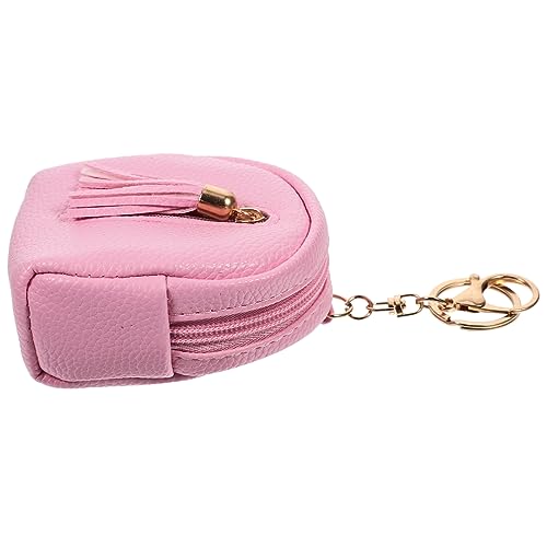 FOMIYES Münzbeutel Aus Hochwertigem Material Leicht Tragbarer Mini-Rucksack Stilvolle Handtasche Mit Reißverschluss Für Kleingeld Schlüssel Und Karten Wasserabweisend Und Atmungsaktiv von FOMIYES