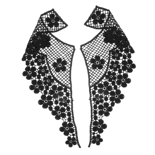 FOMIYES 1 Paar Abnehmbarer Damen Blusenkragen Spitze Dekorativer Fake für Vielseitig Einsetzbar für Shirts Kleidung Atmungsaktiv Langlebig von FOMIYES