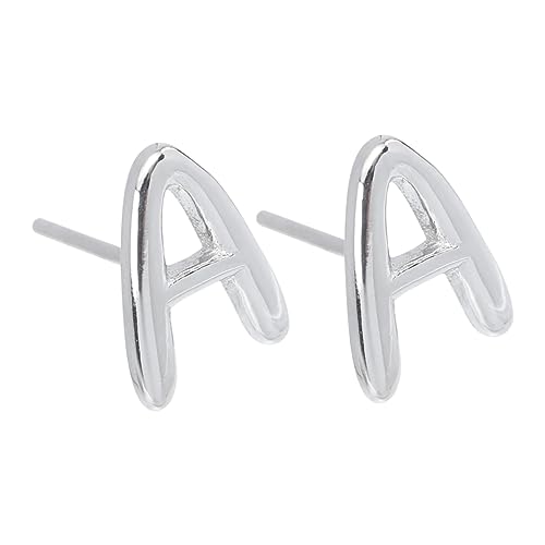 FOMIYES 1 Paar Alphabet Ohrstecker A Initial Ohrstecker für Damen Minimalistische Ohrschmuck mit Push Back Verschluss Eleganter Schmuck für Besondere Anlässe FOMIYES 1 Paar Alphabet Ohrstecker A Initial Ohrstecker für Damen Minimalistische Ohrschmuck mit Push Back Verschluss Eleganter Schmuck für Besondere Anlässe von FOMIYES