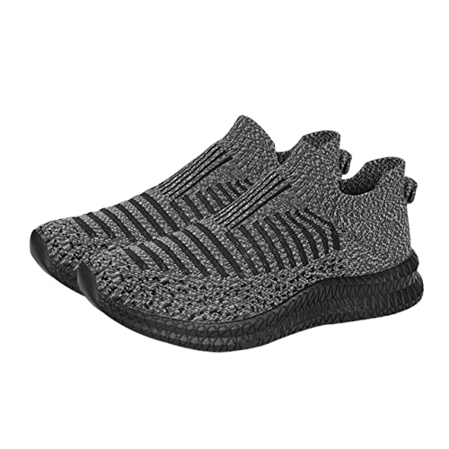 FOMIYES 1 Paar Atmungsaktive Laufschuhe Klassiker Leicht für Sportschuhe Mann Laufschuhe Gel Luft Turnschuhe Fitness-Sneaker Wanderschuhe atmungsaktive Schuhe Laufende Tennisschuhe md Grau von FOMIYES