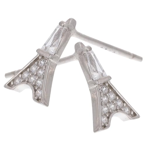 FOMIYES Eiffelturm-ohrstecker Ohrstecker Dekorativer Schmuck Ohrringe Kleine Ohrringe Eiffelturm-form Leicht Angenehm Zu Tragen von FOMIYES
