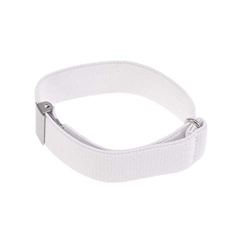 FOMIYES 1 Paar Hemdenhaltergurte Ärmelstrumpfband Halterlose Hemdärmel Ärmelhalter Armbinden Hemdtr?ger Für Herrensocken Hemdärmelhalter Strumpfbänder Armbänder Weiß Shirt Mann Universal- von FOMIYES