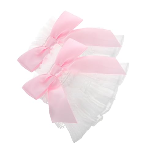 FOMIYES Spitzen-armmanschetten Für Damen Modische Handgelenkmanschetten Mit Schleife Für Nagelkunst Fotografie Kleiderdekor von FOMIYES