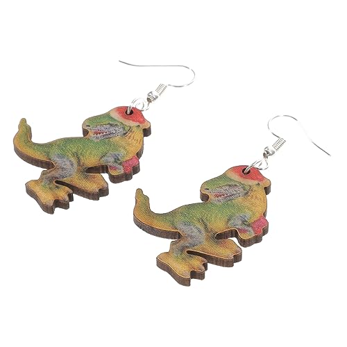 FOMIYES 1 Paar Ohrringe für Weihnachten Hängende Ohrringe für Frauen oder Kostümzubehör für Weihnachtsfeiern Handwerklich Gefertigt Auffällig von FOMIYES