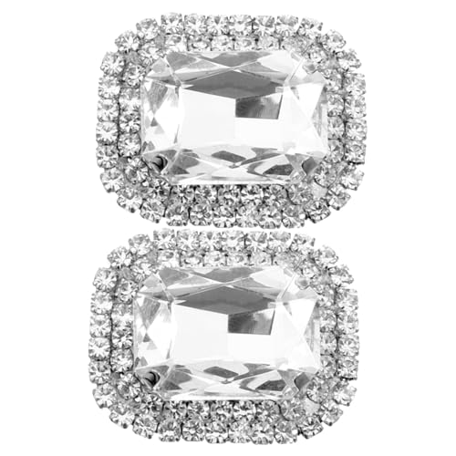 FOMIYES 1 Paar Schuhclips für Damen Abnehmbare Schuhschnallen mit Strasssteinen für High Heels Sandalen Sneaker Hochzeit Abschlussball Party von FOMIYES