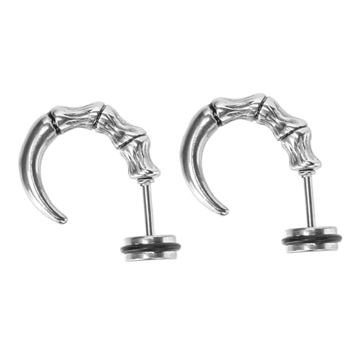 FOMIYES 1 Paar Titanstahl Ohrringe für Damen und Herren Eleganter Ohrschmuck im Design Eines Adlerkrallen Studs Teiliges für Alltag und Besondere Anlässe FOMIYES 1 Paar Titanstahl Ohrringe für Damen und Herren Eleganter Ohrschmuck im Design Eines Adlerkrallen Studs Teiliges für Alltag und Besondere Anlässe von FOMIYES