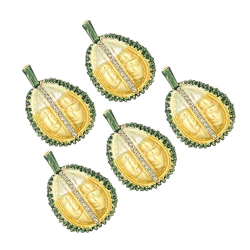 FOMIYES 1 Packung Süße Durian Broschen Kreative Legierungs Anstecknadeln für Dekoration Vielseitige Broschen für Erwachsene von FOMIYES