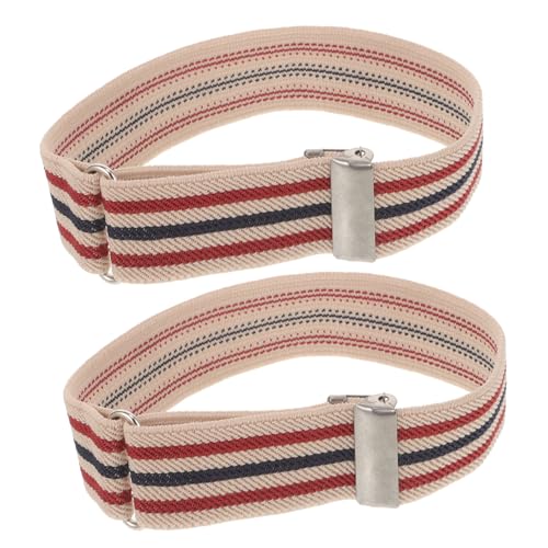 FOMIYES 1 Satz Armband Mann Männer Ärmel Verstellbare Armbänder Armbinde Für Damen Armbänder Für Frauen Armbinde Für Herren Armstrumpfbänder Für Frauen Polyester 2 Stück von FOMIYES