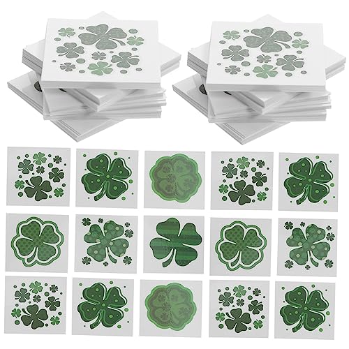 FOMIYES Transfers 72-teiliges Set St. Patricks Day Aufkleber Hautfreundlich Temporär für Festival-party von FOMIYES