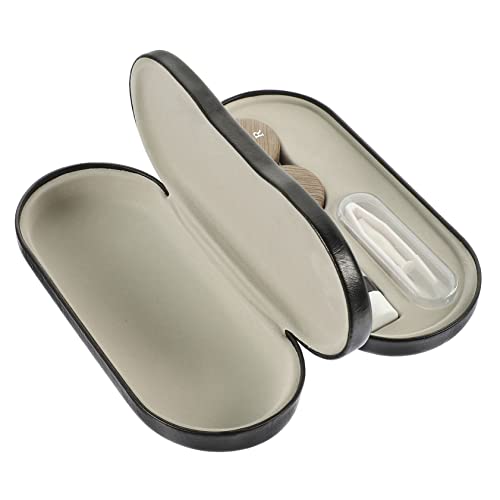 FOMIYES Linsen Box Aus Hochwertigem Pu- Tragbares Brillenetui Mit Doppeltem Organizer Kompakter Brillenbehälter Für Reisen Und Täglichen Gebrauch Stylisches Brillenaufbewahrungsbox Für von FOMIYES