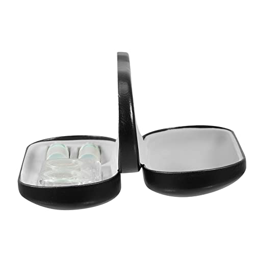 FOMIYES Brillenetui Mit Doppelschicht - Brillenbox Für Brillen Tragbares Brillenaufbewahrungsset Kratzfest Und Auslaufsicher von FOMIYES