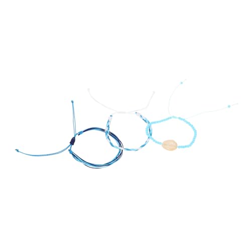 FOMIYES 1 Satz Handgewebte Armbänder Muscheln für Frauen für Teenager Freunde Handgefertigte Schmuckstücke für Vielseitig von FOMIYES
