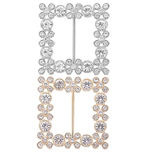 FOMIYES 1 Satz Hochwertige Pack Schal Schnallen Mit Einzigartigem Design Stilvolle Ringe Für T Shirts Und Kleidung Zur Dekoration Von Seidenschals Und Pullovern 2 Stück von FOMIYES