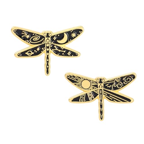 FOMIYES 1 Satz Kreative Cartoon Libelle Brosche Chic Dragonfly Anstecker Für Kleidung Taschen Schals Designs Robustem Legierungs Material Und Farbenfroh 2 Stück von FOMIYES