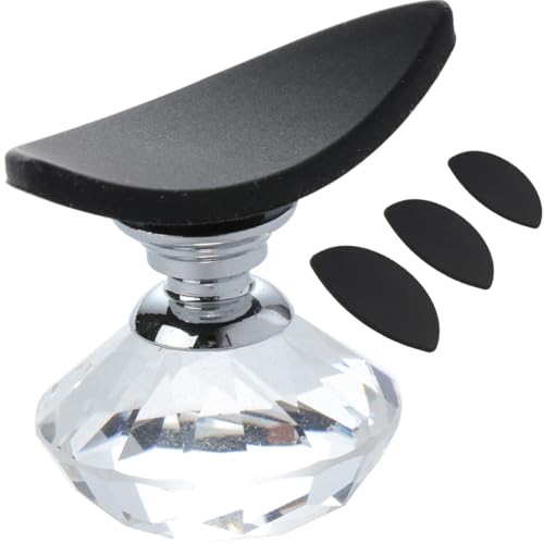 FOMIYES 1 Satz Lidschatten-stempel Funkeln Augenbrauen Färben Kleine Lidschattenpalette Aufkleber Revolution Lidschatten Textmarker Makeup Bürsten Aufheller Markieren Creme Black Kieselgel von FOMIYES
