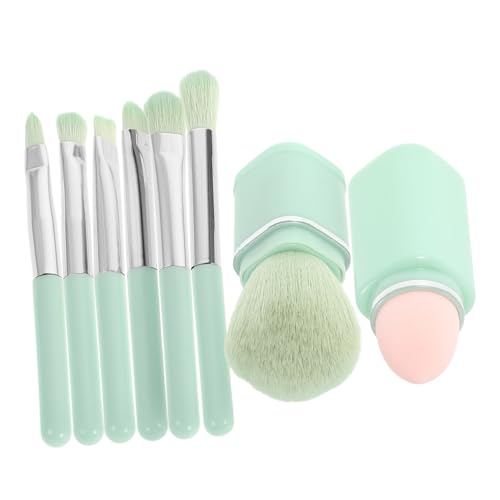 FOMIYES Augen-make-up-pinsel-set Für Puder Und Lidschatten Kleiner Lidschattenpinsel Und Foundation-pinsel Gesichtspuderpinsel Für Make-up-anwendung Geeignet Für Reisen von FOMIYES