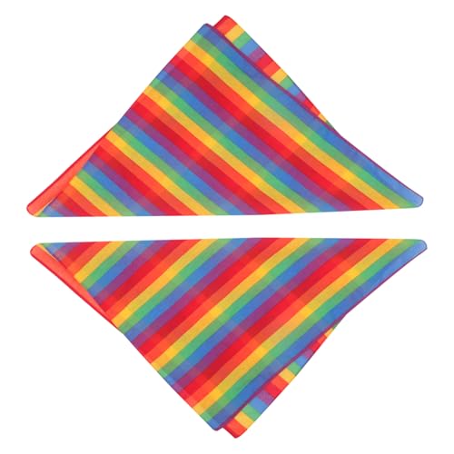 FOMIYES 1 Satz Sportliches Haarband Mit Bunter Streifenoptik Dekorative Kopfbedeckung Für Fitness Yoga Workout Vielseitig Einsetzbar Kopftuch Oder Modisches Accessoire 2 Stück von FOMIYES