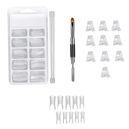 FOMIYES Nagelverlängerung Clips Satz 10 Fingerclips Wiederverwendbare Nagelspitzen Clip Für Professionelle Maniküre Nagelwerkzeuge Für Frauen Und Mädchen Geeignet Für Selbstgemacht von FOMIYES