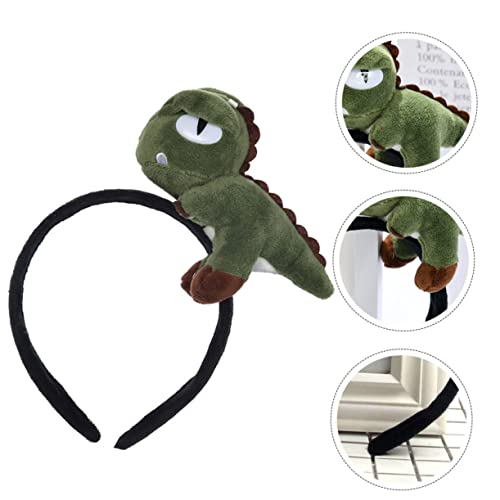 FOMIYES Elastisches Dinosaurier Haarband Lustiges Haarschmuck Für Mädchen Atmungsaktiv Rutschfest Hautfreundlich Für Partys Und Täglichen Gebrauch Grün von FOMIYES