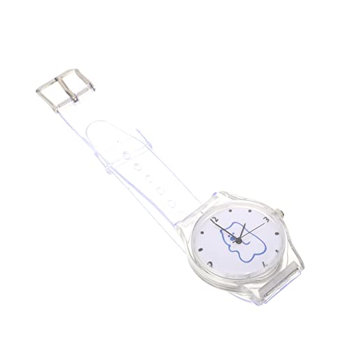 FOMIYES Silikonuhr Für Damen Mädchen Armbanduhr Mit Bärenmuster Studentenarmbanduhr Schlichtes Design Für Legeren Anlässe Und Partys von FOMIYES