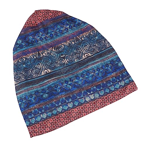 FOMIYES 1 Stück Damen-Stirnbänder Stilvolle Stirnbänder Für Frauen Lockiges Haar Stirnbänder Strickmütze Schal Turban Baumwoll-Beanie-Hüte Baumwoll-Kopftuch Bequemes Kopftuch von FOMIYES