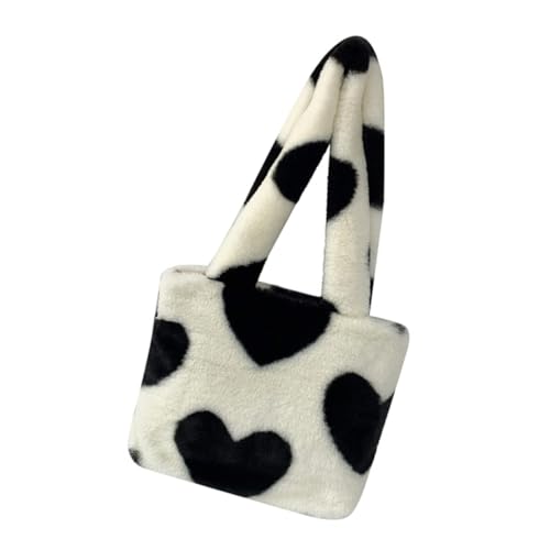 FOMIYES 1 Stück Damen Umhängetasche Plüsch Große Kapazität Einfarbig Praktische Handytasche für Shopping Reisen Freizeit Einfaches Design Langlebig Robust FOMIYES 1 Stück Damen Umhängetasche Plüsch Große Kapazität Einfarbig Praktische Handytasche für Shopping Reisen Freizeit Einfaches Design Langlebig Robust von FOMIYES