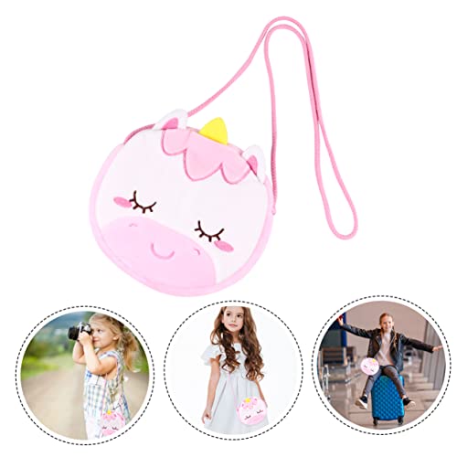 FOMIYES Einhorn-minitasche Aus Polyester Handgefertigte Handtasche Trendige Minitasche Praktische Schlüsselaufbewahrungstasche Tragbare Wickeltasche Für Mädchen Und Leicht Für Alltag Und r von FOMIYES