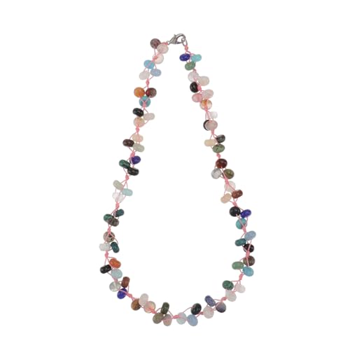 FOMIYES 1 Stück Einstellbare Halskette für Damen mit Natürlichem Steinanhänger Zierliche Clavicle Kette Vielseitiger Halsanhänger für Besondere Anlässe Einzigartiges für Frauen Elegantes FOMIYES 1 Stück Einstellbare Halskette für Damen mit Natürlichem Steinanhänger Zierliche Clavicle Kette Vielseitiger Halsanhänger für Besondere Anlässe Einzigartiges für Frauen Elegantes von FOMIYES