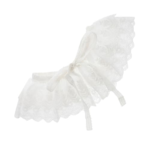 FOMIYES 1 Stück Embroidered Fake Collar für Damen Elegantes Vielseitiges Fake Shirt Collar mit Spitzenrand Weiß für Festliche Anlässe oder Lässige Outfits Einfach Kombinieren FOMIYES 1 Stück Embroidered Fake Collar für Damen Elegantes Vielseitiges Fake Shirt Collar mit Spitzenrand Weiß für Festliche Anlässe oder Lässige Outfits Einfach Kombinieren von FOMIYES