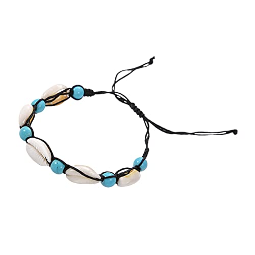 FOMIYES Fußkettchen Im Boho-Stil Für Frauen Mit Conch-anhänger Strand-fußkette Aus Hochwertigem Material Bequem Auszuziehen Langlebig Für Langzeitgebrauch von FOMIYES