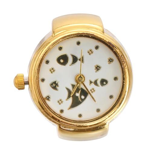 FOMIYES Katzen Design Damen Fingeruhr Aus Legierung Mit Zifferblatt Für Täglichen Gebrauch Hochwertig Verarbeitet Und Glänzend von FOMIYES