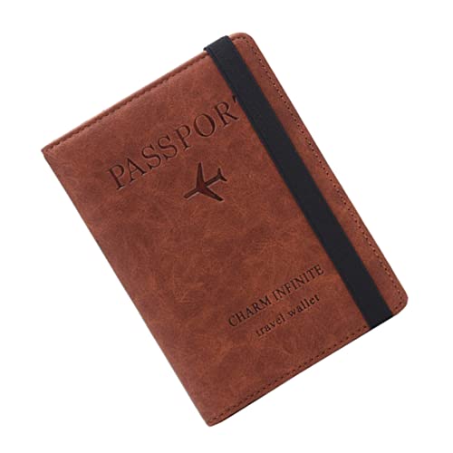 FOMIYES 1 Stück Frauenausweise RFID-geldbörse Fall Reisepass Brieftasche Reisepassetui Coffee FOMIYES 1 Stück Frauenausweise RFID-geldbörse Fall Reisepass Brieftasche Reisepassetui Coffee von FOMIYES