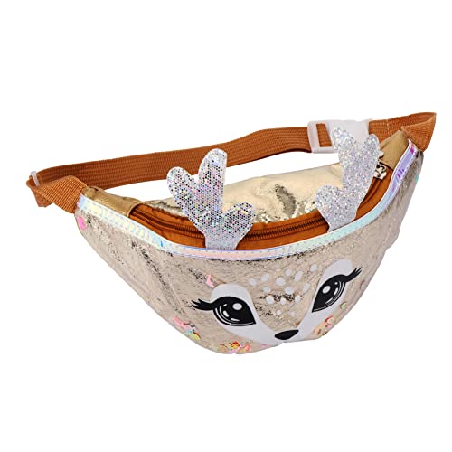 FOMIYES Gürteltasche Aus Strapazierfähigem Material Modische Münztasche Im Fawn-Design Praktische Aufbewahrung Für Kleingeld Geldbörse Mit Wechselbarer Form Als Umhängetasche Oder von FOMIYES