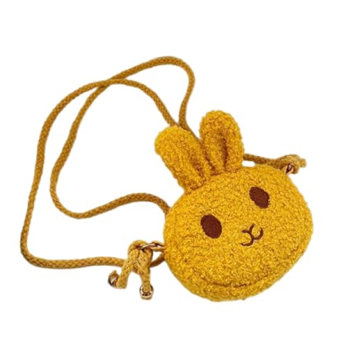 FOMIYES 1 Stück Kleines Rucksack Handtasche Gelbe Cartoon Umhängetasche für Praktischem Stauraum für Karten Schlüssel für Partys von FOMIYES