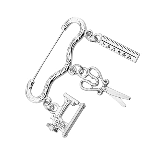 FOMIYES Motiv Brosche Nähmaschinen Anstecker Aus Metall Für Kreative Geschenke Rucksack Anhänger Für Nähbegeisterte Modisches Kleidungsaccessoire von FOMIYES