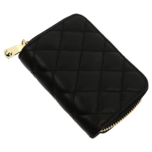 FOMIYES Kartenetui Reißverschluss Damen Aus Pu Mit Zipper Für Kreditkarten Ausweise Bargeld Multifunktionale Karten Tasche Als Münzbörse Kreatives Portemonnaie Für Büro Und von FOMIYES