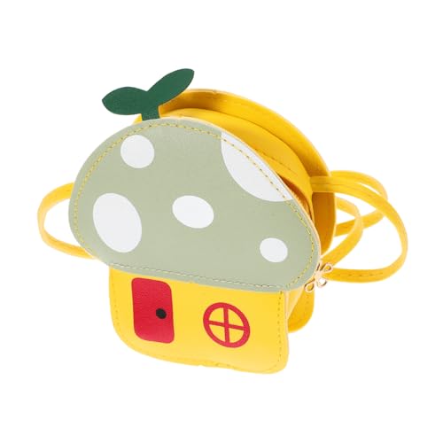 FOMIYES 1 Stück Pilztasche Für Babyzubehörtasche Kinderhandtasche Süße Tasche Karikatur Geldbörse Für Cartoon-umhängetasche Kleinkind Umhängetasche Pu-Leder FOMIYES 1 Stück Pilztasche Für Babyzubehörtasche Kinderhandtasche Süße Tasche Karikatur Geldbörse Für Cartoon-umhängetasche Kleinkind Umhängetasche Pu-Leder von FOMIYES