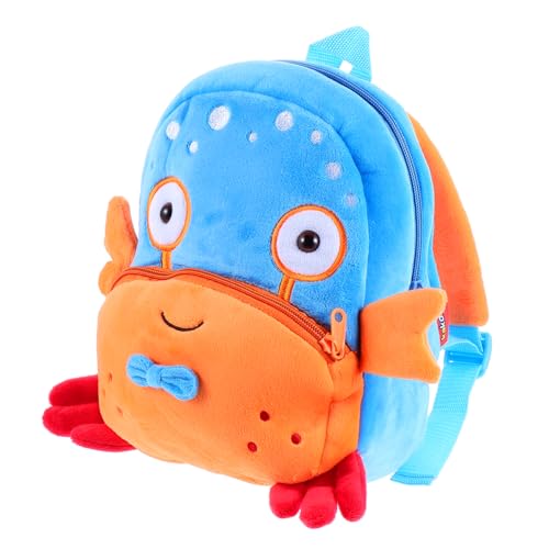 FOMIYES Plüsch Ebene Kinderrucksack Für Kleinkinder Niedlicher Kindergartenrucksack Weicher Rucksack Mit Tiermotiv Für Jungen Und Mädchen Praktische Aufbewahrung Für Snacks Und von FOMIYES
