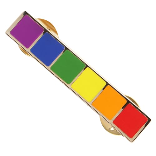 FOMIYES 1 Stück Regenbogen Anstecknadel Gay Lgbt Brosche für und Diversität für Kleidung und Accessoires Verarbeitung und Ansprechendes Design von FOMIYES