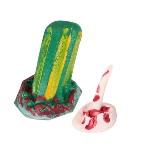 FOMIYES 1 Stück Requisiten Vampir Make Up Set Mit Zähnen Zubehör Sets Grusel Requisite Halloween Zombie Make Up Set Narben Stirnband Gesichtswerkzeuge Aufkleber Wund Requisite von FOMIYES