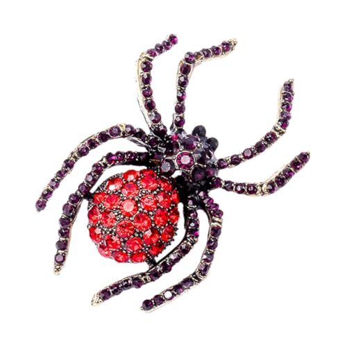 FOMIYES 1 Stück Strass-Brosche Diamant-Spinne Mode Retro Spinnenbrosche gotische Spinnenbrosche Spinne aus Strass broschen für kleidung Tier Brosche Spinne Brustnadel Legierung rot FOMIYES 1 Stück Strass-Brosche Diamant-Spinne Mode Retro Spinnenbrosche gotische Spinnenbrosche Spinne aus Strass broschen für kleidung Tier Brosche Spinne Brustnadel Legierung rot von FOMIYES