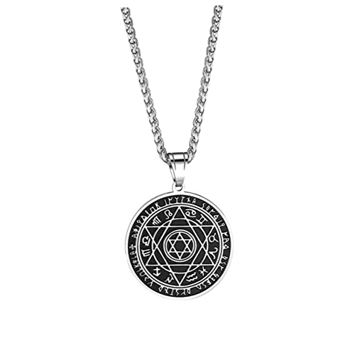 FOMIYES 1 Stück Stylische Halskette mit Sechseckigem Anhänger Minimalistisches Design für Hip Hop Mode für Partys Geburtstage und Besondere Anlässe von FOMIYES