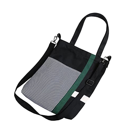 FOMIYES 1 Stück Stylischer Canvas Umhängetasche für Damen Große Praktische Schultertasche im Karierten Design für Alltag Shopping und Reisen Leicht und Geräumig von FOMIYES