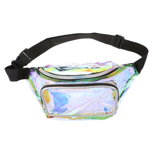 FOMIYES 1 Stück Transparente Bauchtasche Langlebigem Material für Strand Outdoor Aktivitäten Aufbewahrung für Geldbörse Schlüssel Kosmetik für Reisen Freizeit von FOMIYES