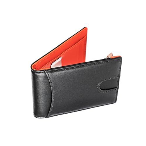 FOMIYES 1 Stück Ultra Dünnes Herren Wallet Echtem mit RFID Geldbörse mit Münzfach Kartenhalter für Täglichen Gebrauch von FOMIYES