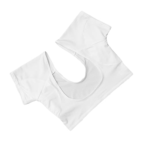 FOMIYES 1 Stück Unterwäsche Weste mit Unterarm Schweißpads Atmungsaktiv und Bequem für Damen Weiß gegen Schweißflecken und Geruch für Sommeraktivitäten Geeignet von FOMIYES