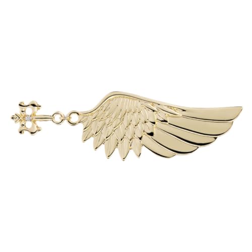 FOMIYES 1 Stück Wings Shaped Brosche für Damen Brosche mit Stabiler Nadel Vielseitig Einsetzbar für Kleidung Taschen Hüte Funkelndes Design Hochzeiten Besondere Anlässe von FOMIYES