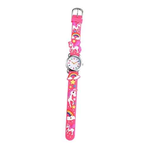 FOMIYES 1 Stück wasserdichte Kinderuhr im Cartoon Design Praktische Armbanduhr für Jungen Verstellbares Silikonband Leicht für Täglichen Gebrauch Stylish Langlebig von FOMIYES